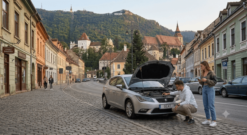 7 Greșeli pe care le fac turiștii când închiriază o mașină în Brașov